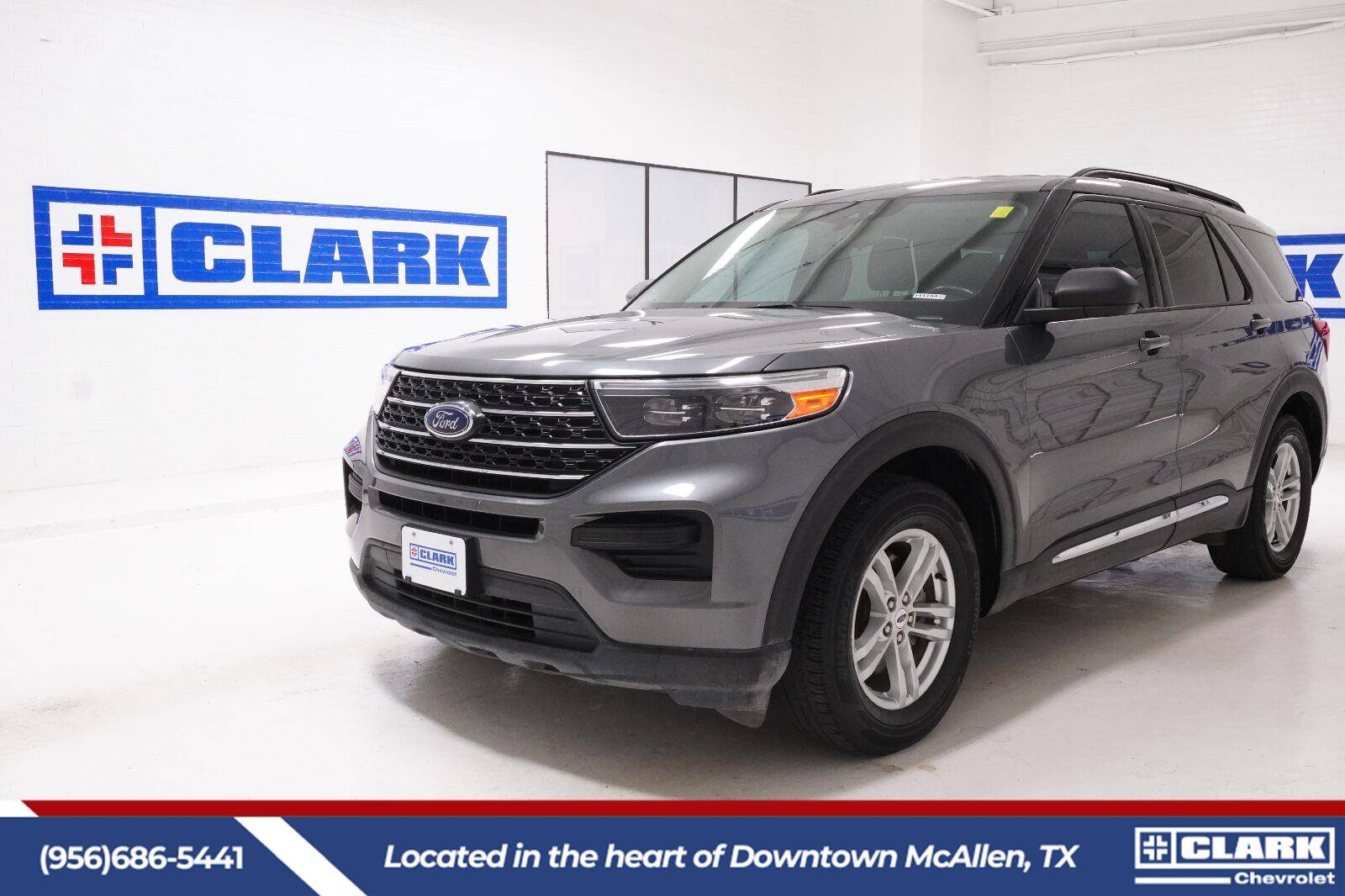 Carbonized Gray Metallic 2023 Ford Explorer SUV / Crossover Rear-Wheel Drive Automatic