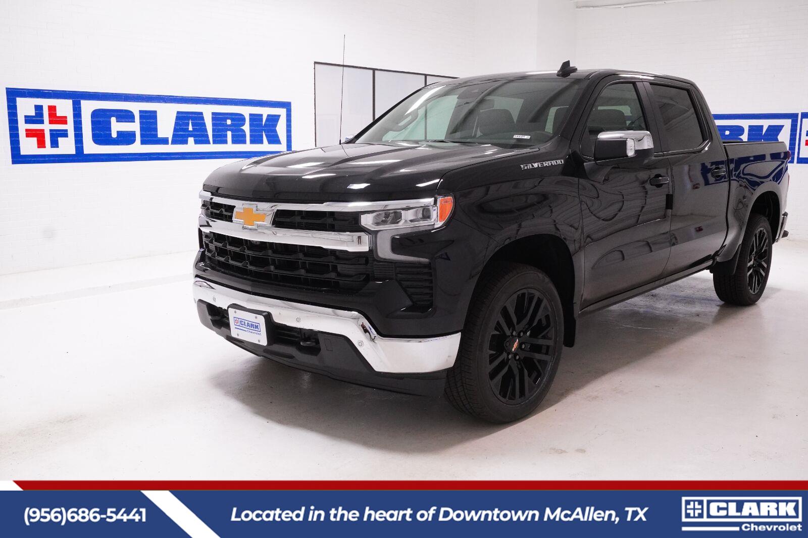 Black 2026 Chevrolet Silverado 1500 Pickup Truck 4X2 Automatic