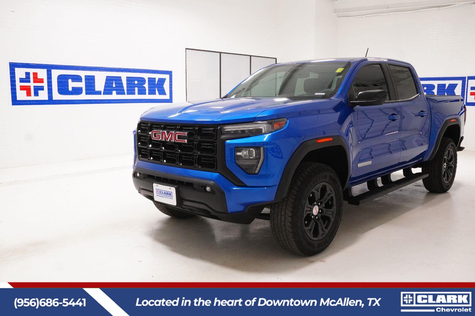 Dynamic Blue Metallic 2024 GMC Canyon Pickup Truck 4X2 8-Speed Automatic
