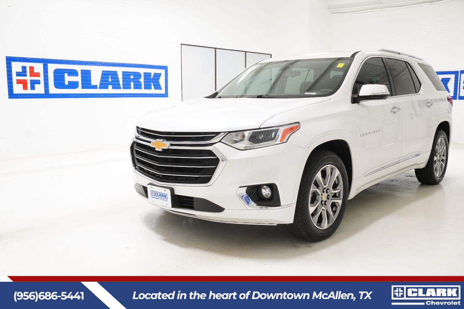 White (Iridescent Pearl Tricoat) 2018 Chevrolet Traverse SUV / Crossover Front-Wheel Drive 9-Speed Automatic