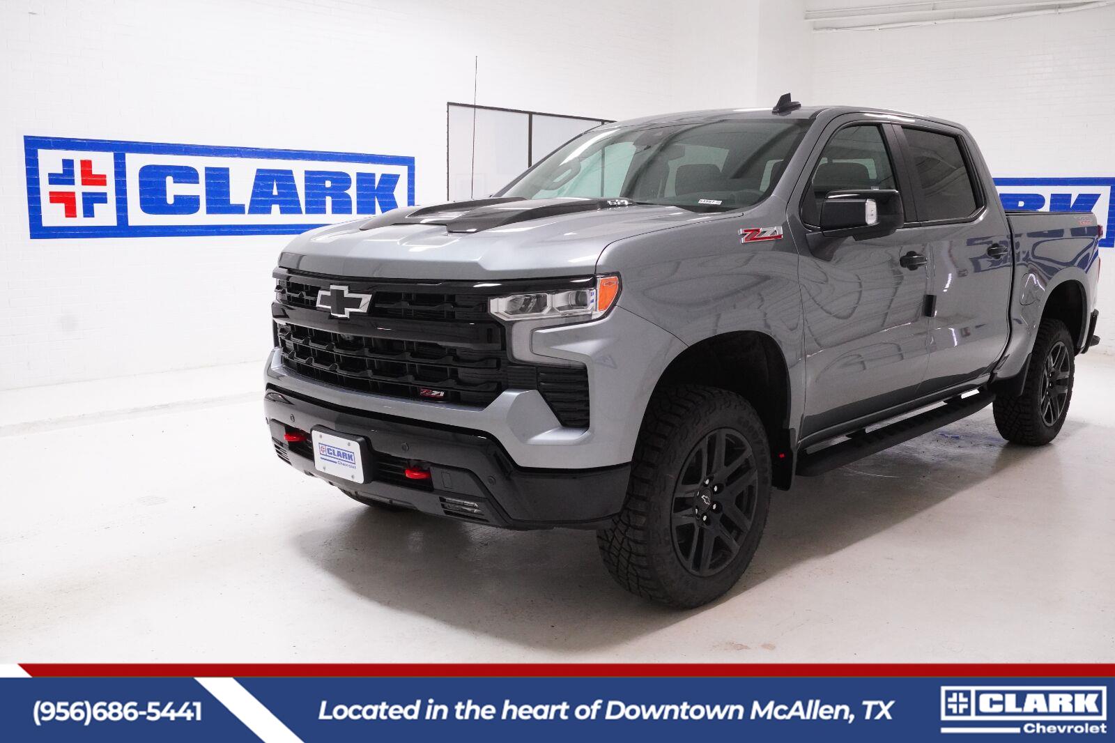 Sterling Gray Metallic 2026 Chevrolet Silverado 1500 Pickup Truck Four-Wheel Drive Automatic