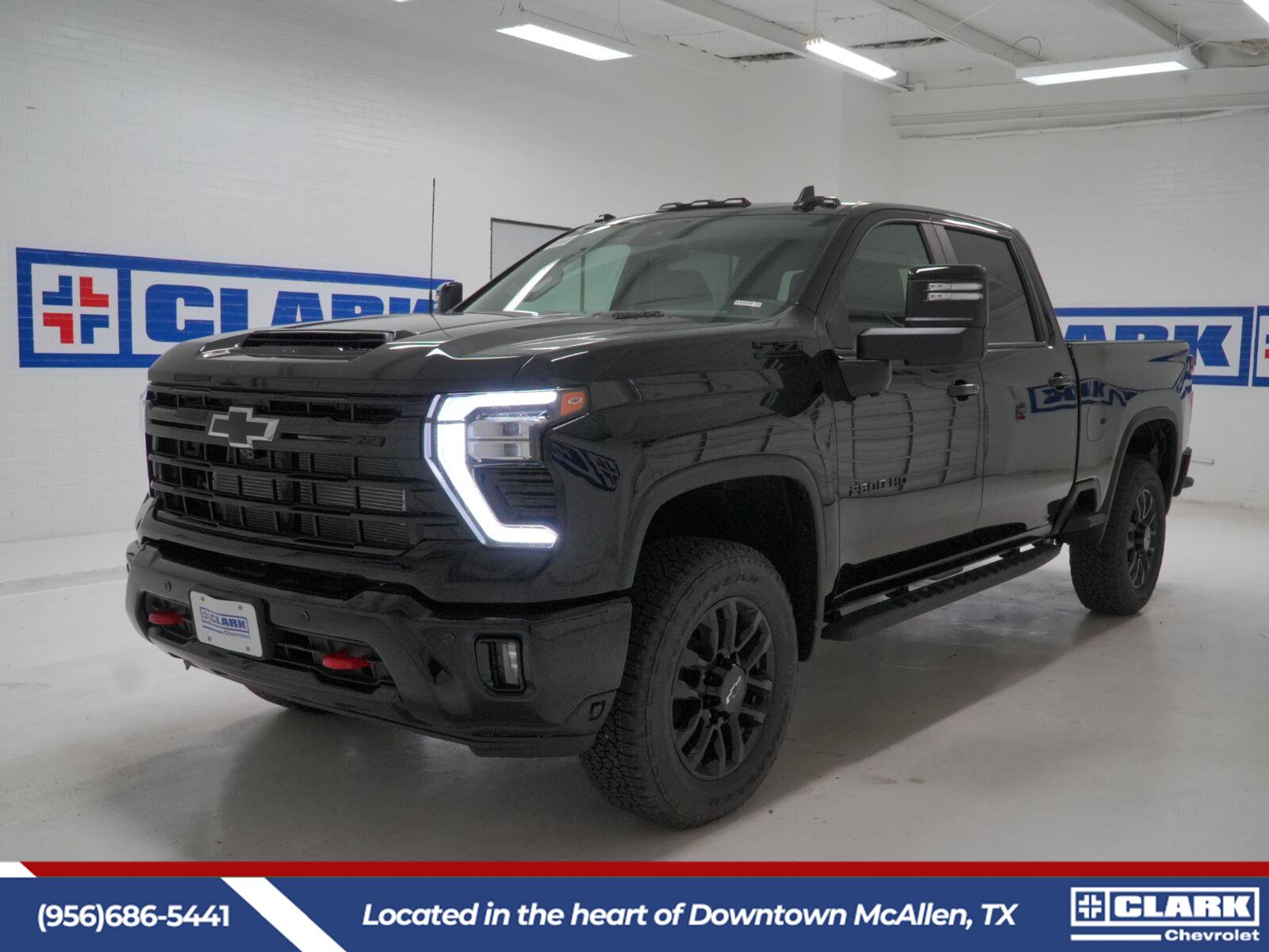Black 2026 Chevrolet Silverado 2500HD Pickup Truck Four-Wheel Drive Automatic
