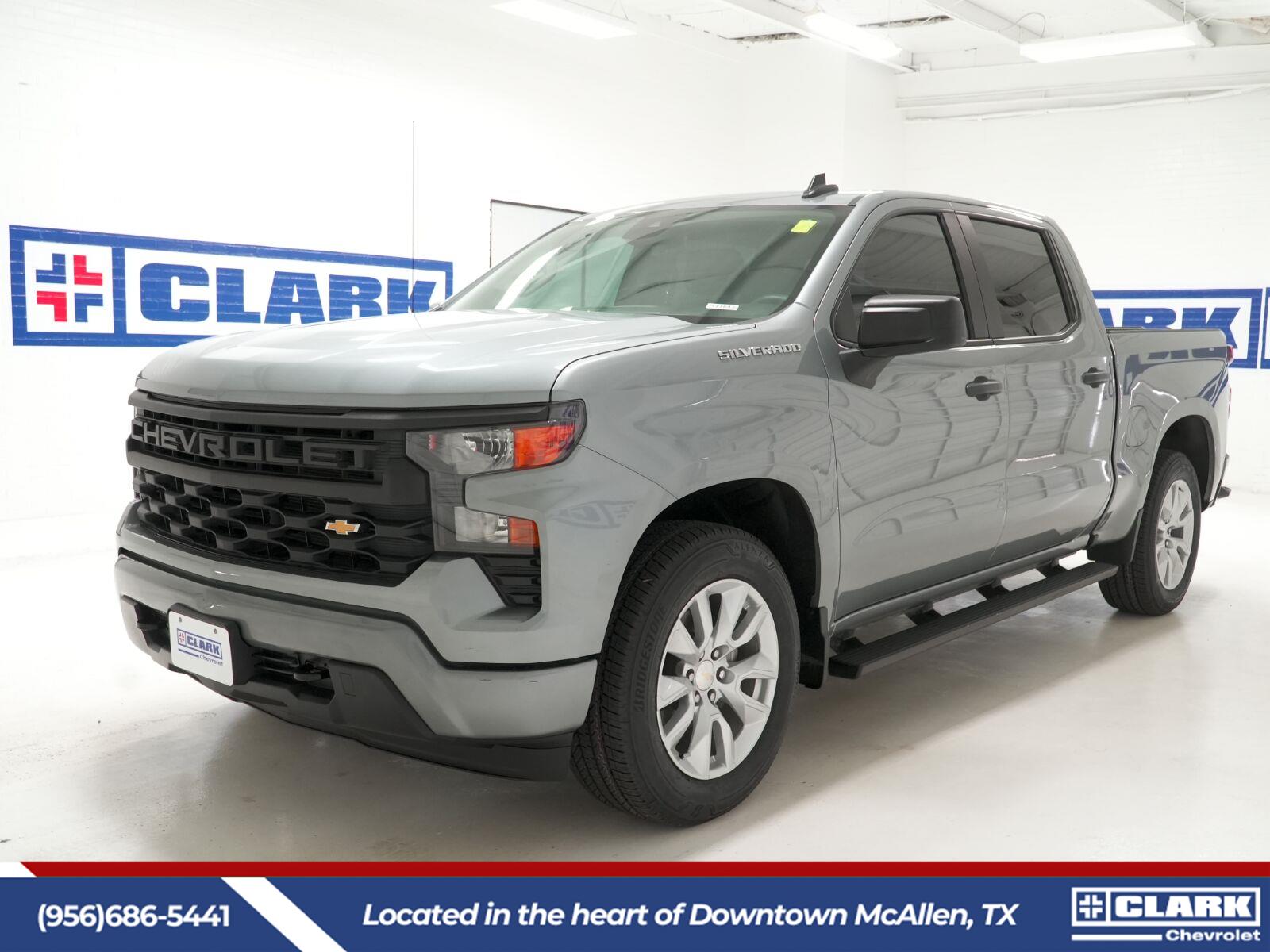 Sterling Gray Metallic 2024 Chevrolet Silverado 1500 Pickup Truck 4X2 8-Speed Automatic