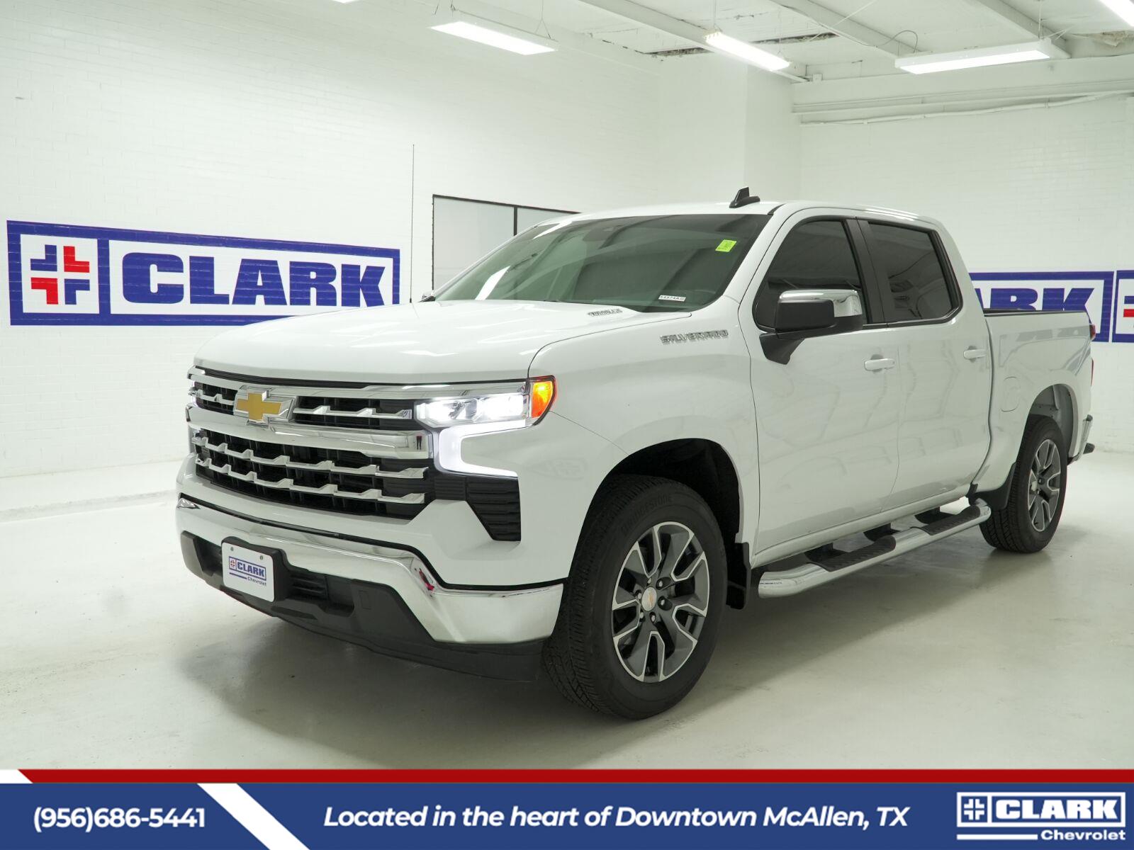 Summit White 2024 Chevrolet Silverado 1500 Pickup Truck 4X2 8-Speed Automatic