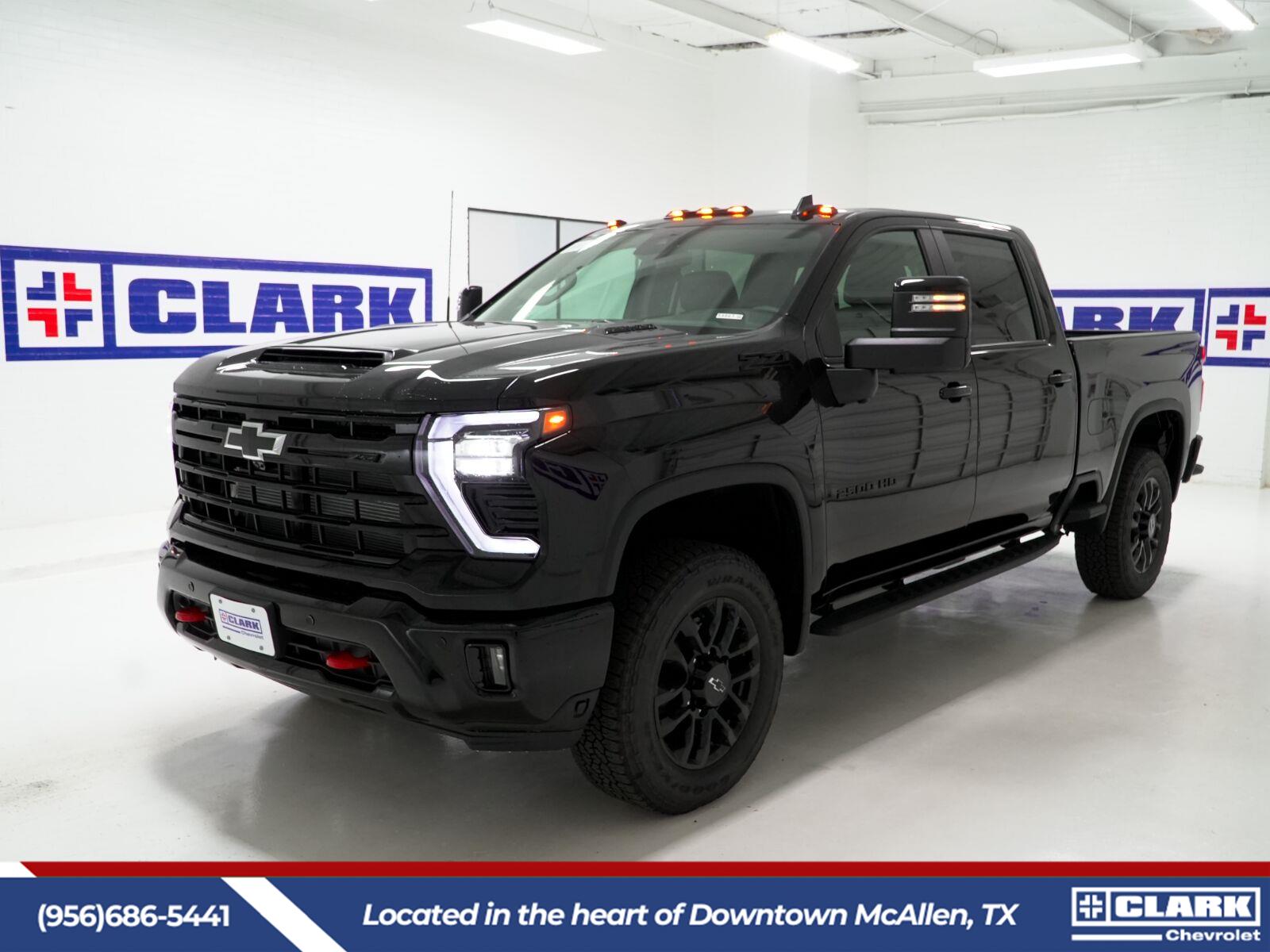 Black 2026 Chevrolet Silverado 2500HD Pickup Truck Four-Wheel Drive Automatic