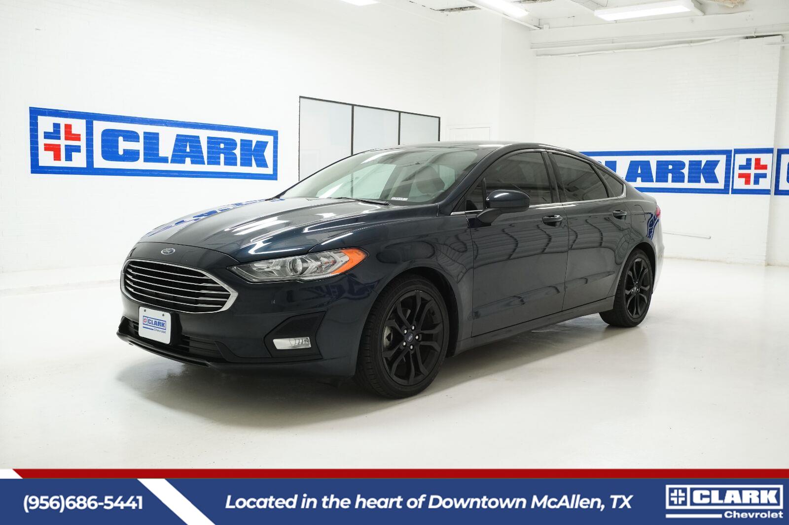 Alto Blue Metallic Tinted Clearcoat 2020 Ford Fusion Sedan Front-Wheel Drive 6-Speed Automatic