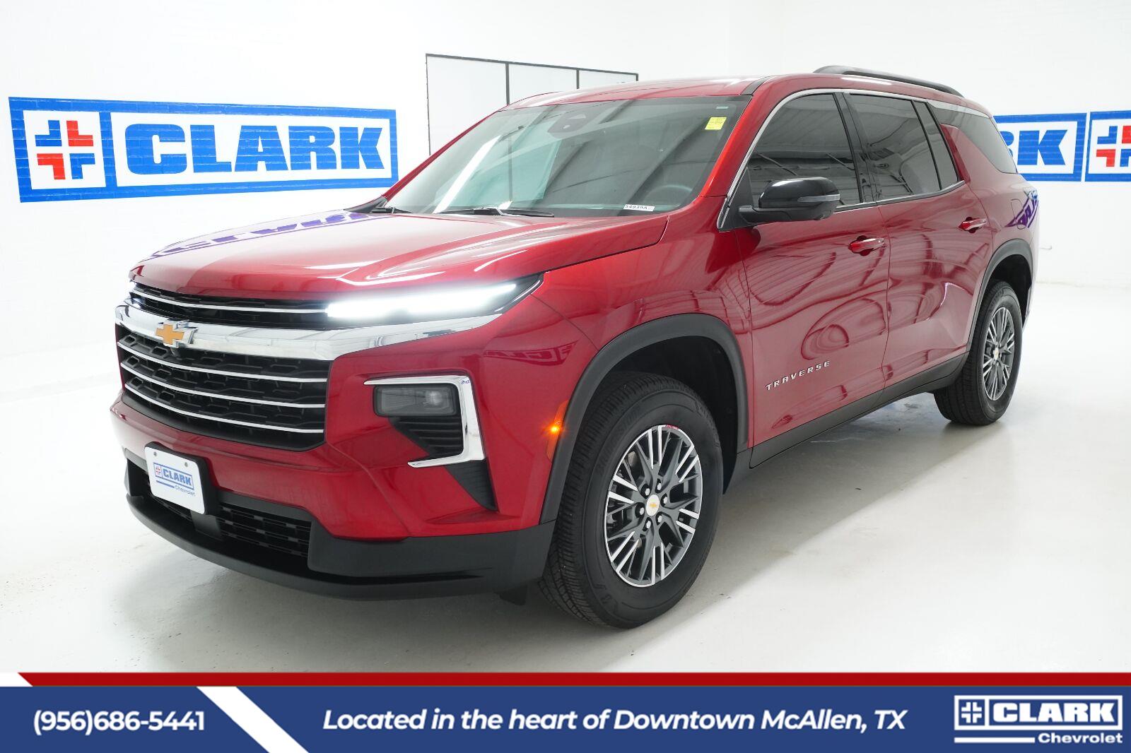 Radiant Red Tintcoat 2025 Chevrolet Traverse SUV / Crossover Front-Wheel Drive 8-Speed Automatic