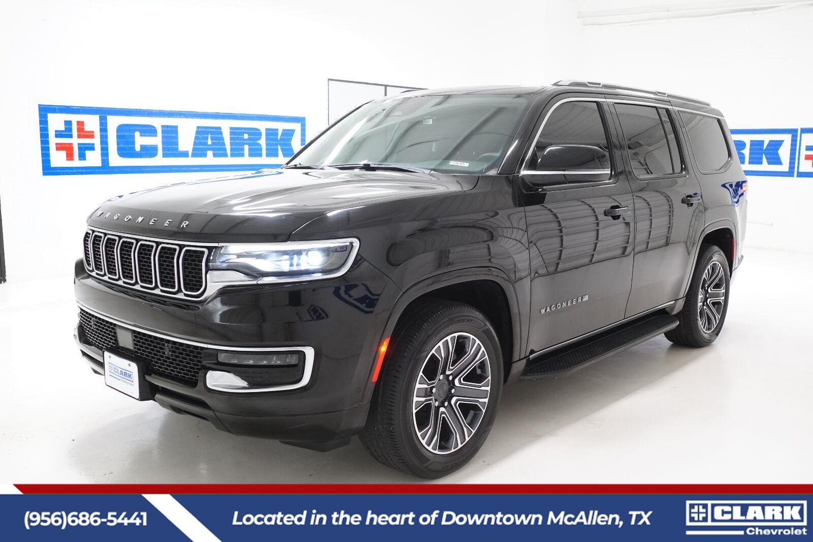 Diamond Black Crystal Pearlcoat 2023 Jeep Wagoneer SUV / Crossover 4X2 8-Speed Automatic