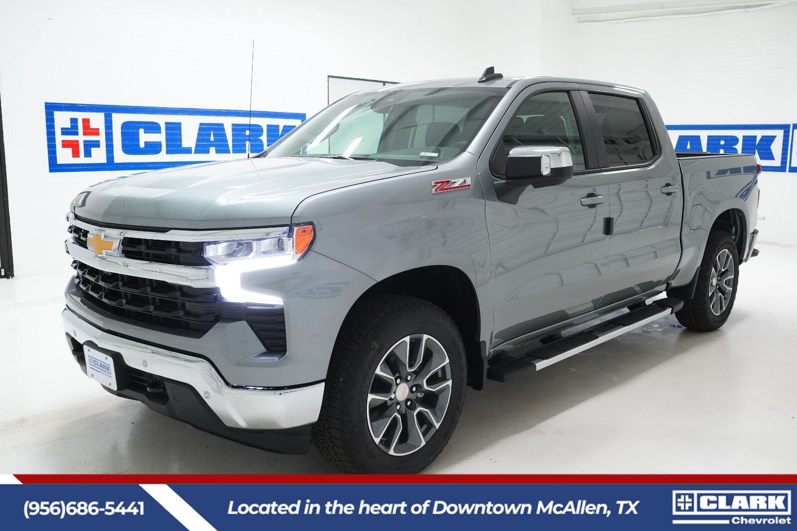 Sterling Gray Metallic 2026 Chevrolet Silverado 1500 Pickup Truck Four-Wheel Drive Automatic