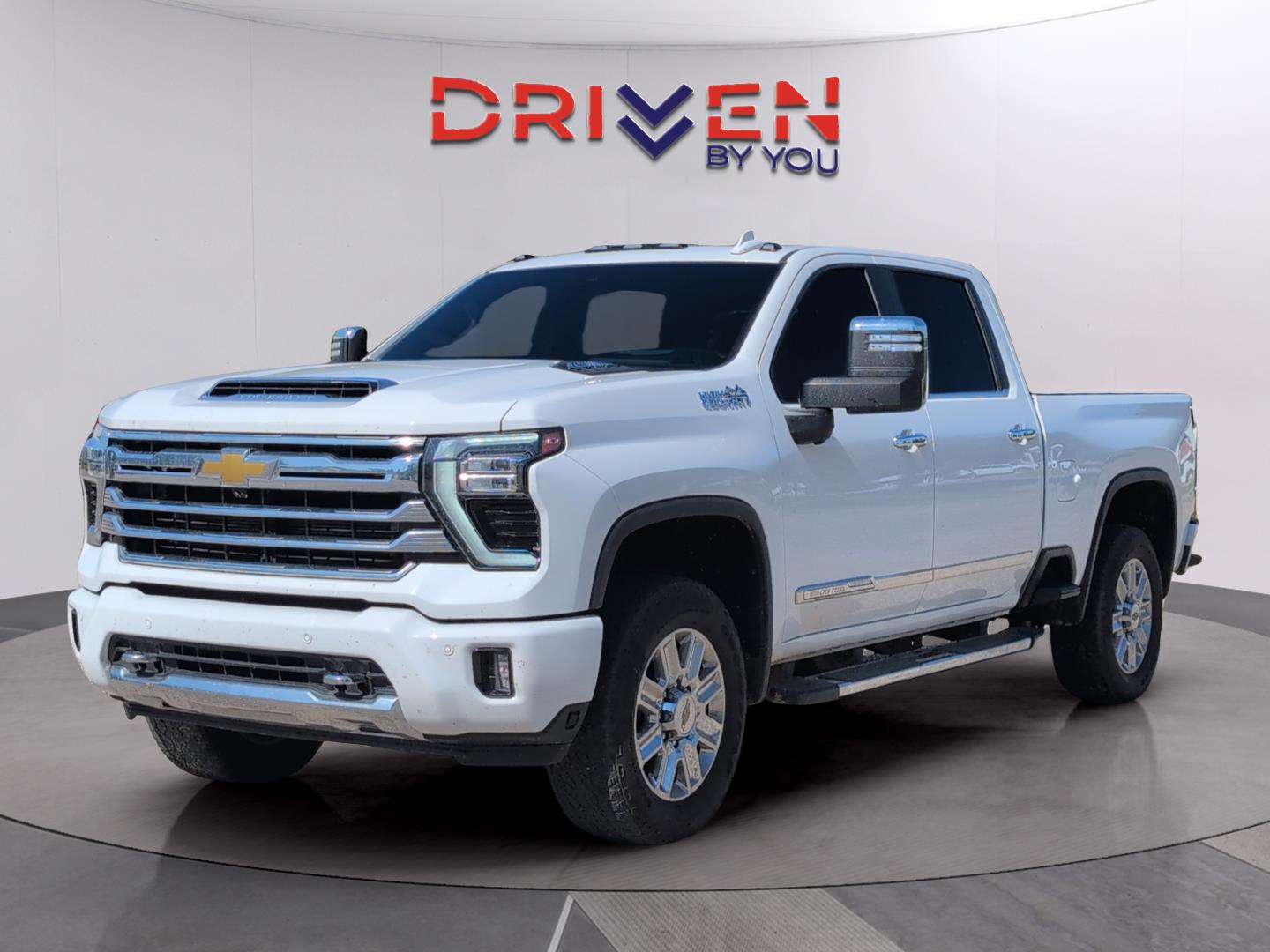 Summit White 2024 Chevrolet Silverado 2500HD High Country Crew Cab 4WD Pickup Truck Four-Wheel Drive Automatic