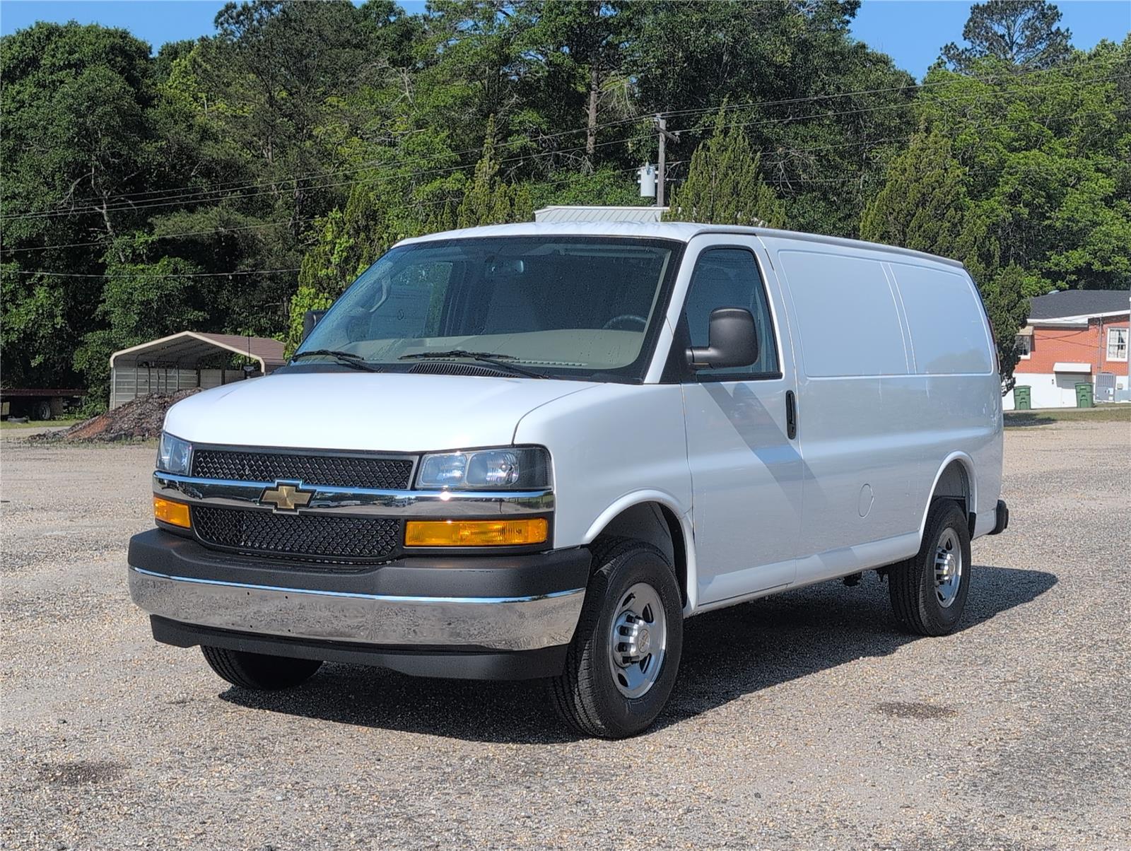 Summit White 2026 Chevrolet Express Cargo Van Rear-Wheel Drive 8-Speed Automatic