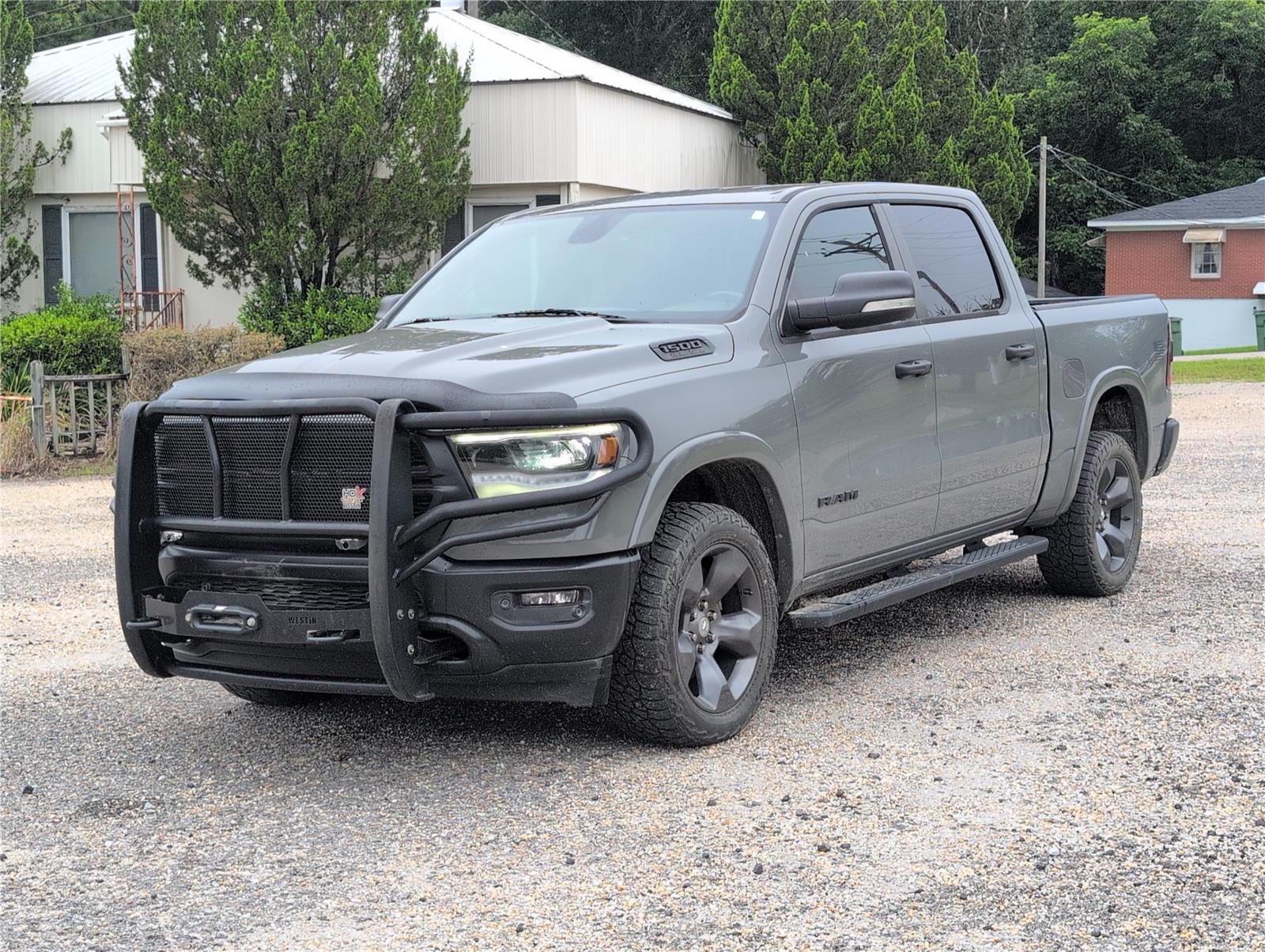 Ceramic Gray Clearcoat 2020 RAM 1500 Pickup Truck Four-Wheel Drive 8-Speed Automatic