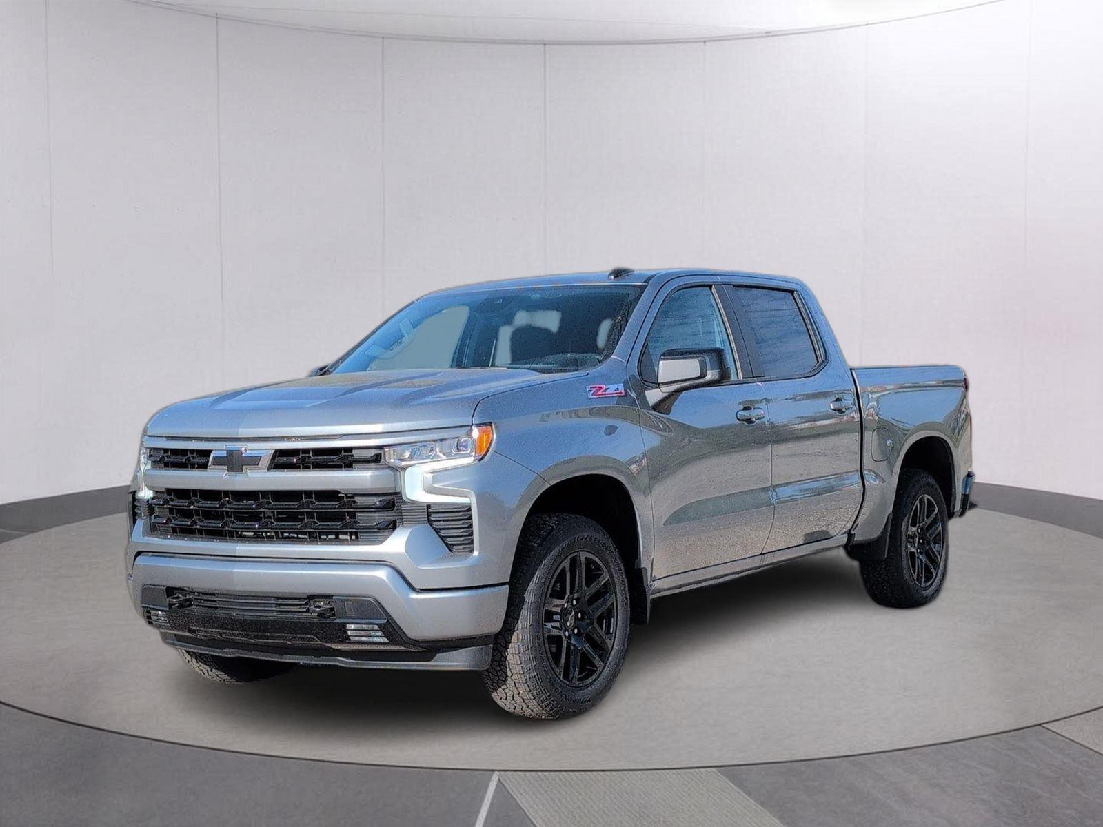 Sterling Gray Metallic 2026 Chevrolet Silverado 1500 Pickup Truck Four-Wheel Drive Automatic