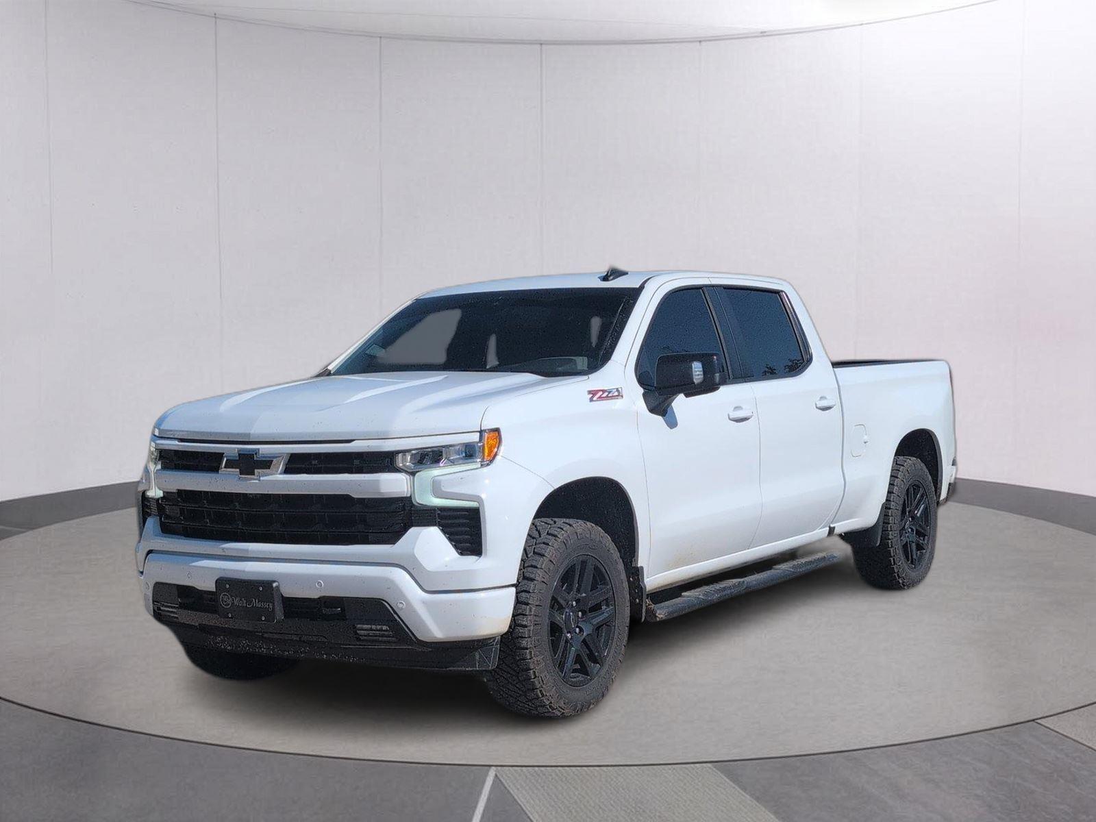 Summit White 2025 Chevrolet Silverado 1500 Pickup Truck Four-Wheel Drive Automatic