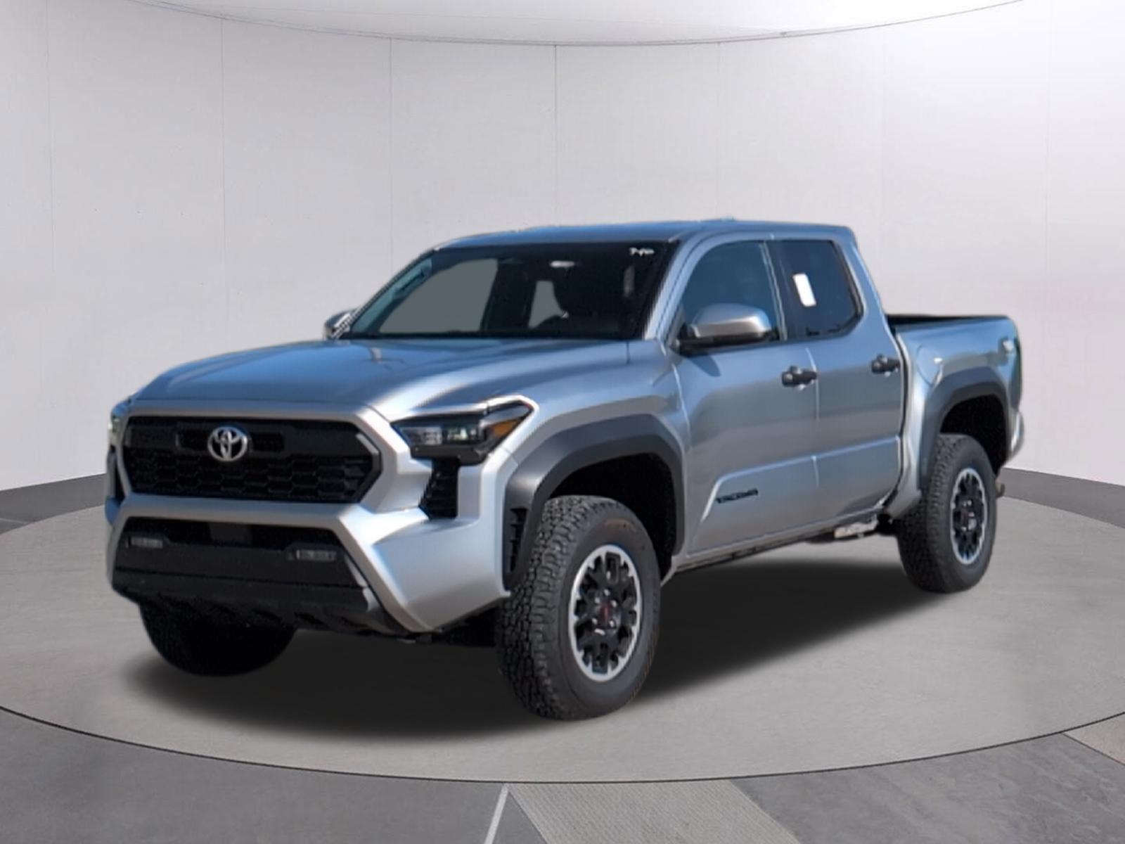 Celestial Silver Metallic 2025 Toyota Tacoma Pickup Truck Four-Wheel Drive 8-Speed Automatic