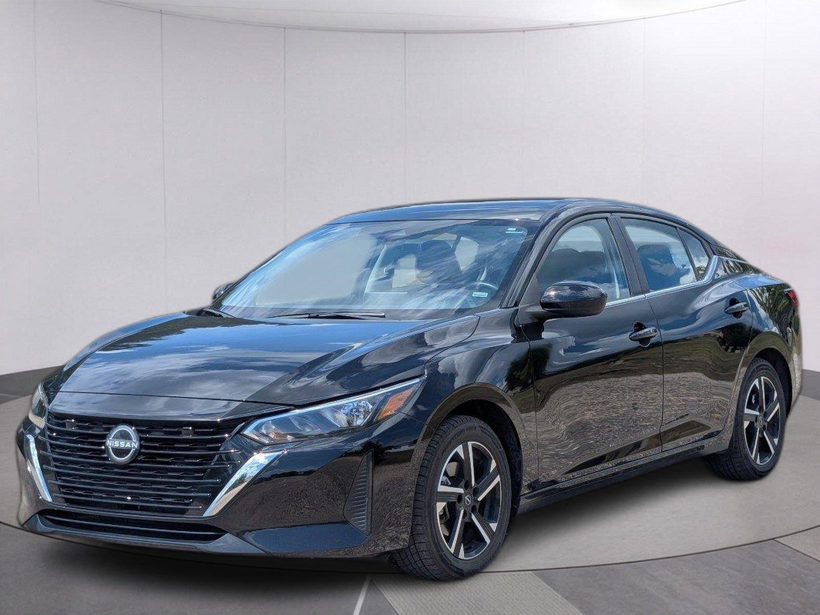 Super Black 2025 Nissan Sentra Sedan Front-Wheel Drive Continuously Variable Transmission