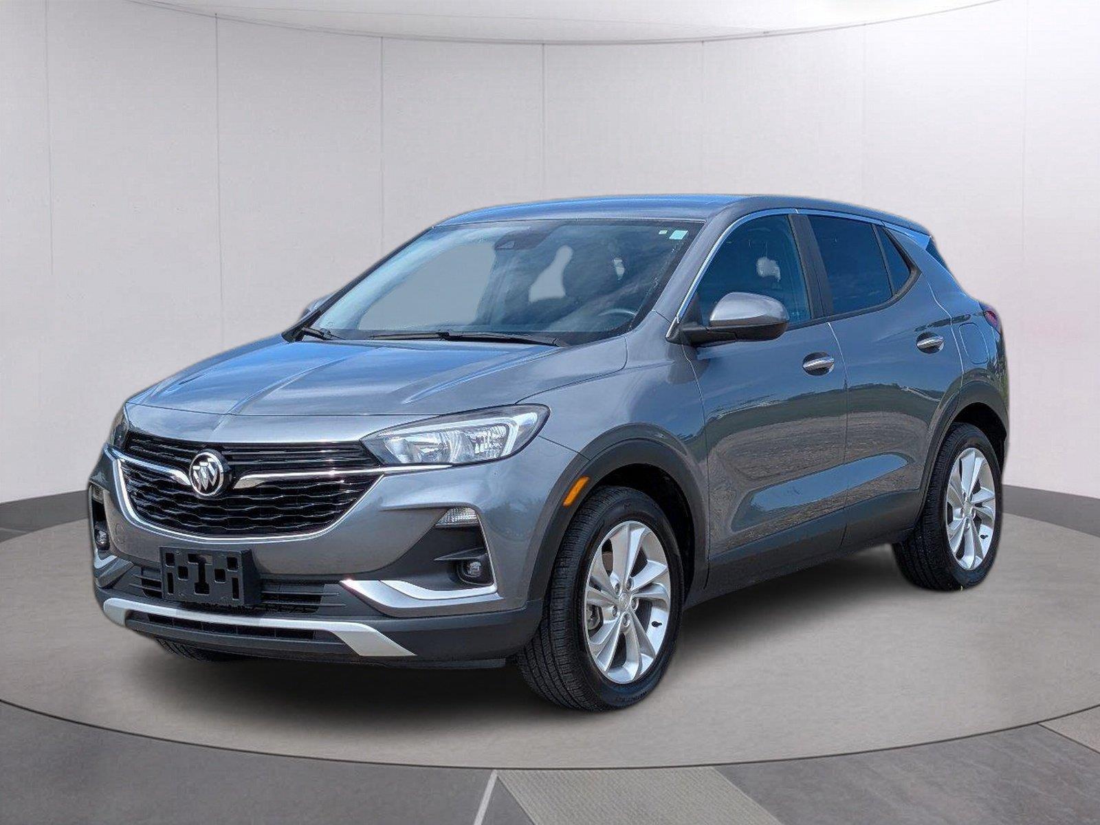 Gray (Satin Steel Metallic) 2022 Buick Encore GX SUV / Crossover Front-Wheel Drive Continuously Variable Transmission