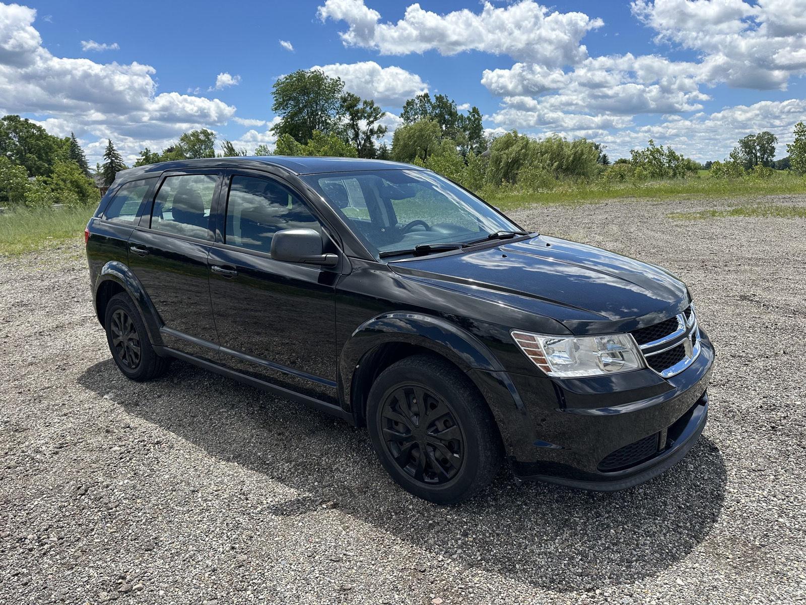 Pitch Black Clearcoat 2014 Dodge Journey SUV / Crossover 4-Speed Automatic