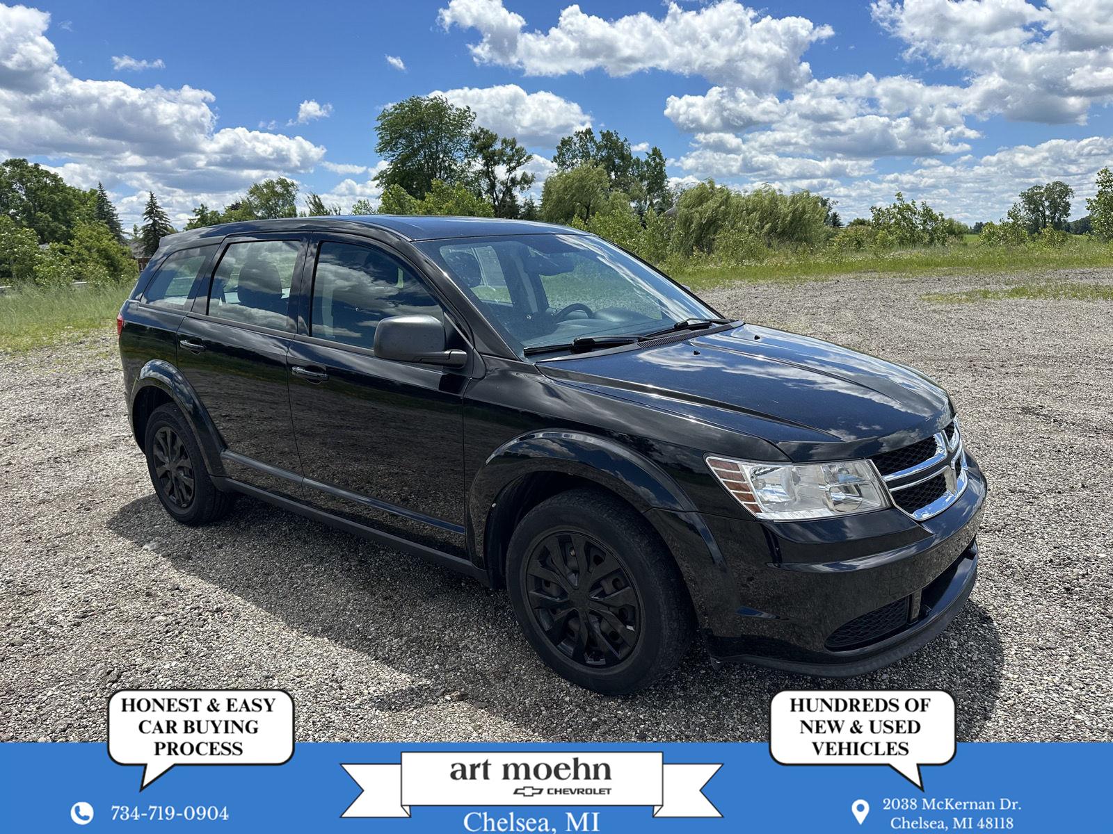 Pitch Black Clearcoat 2014 Dodge Journey SUV / Crossover  4-Speed Automatic