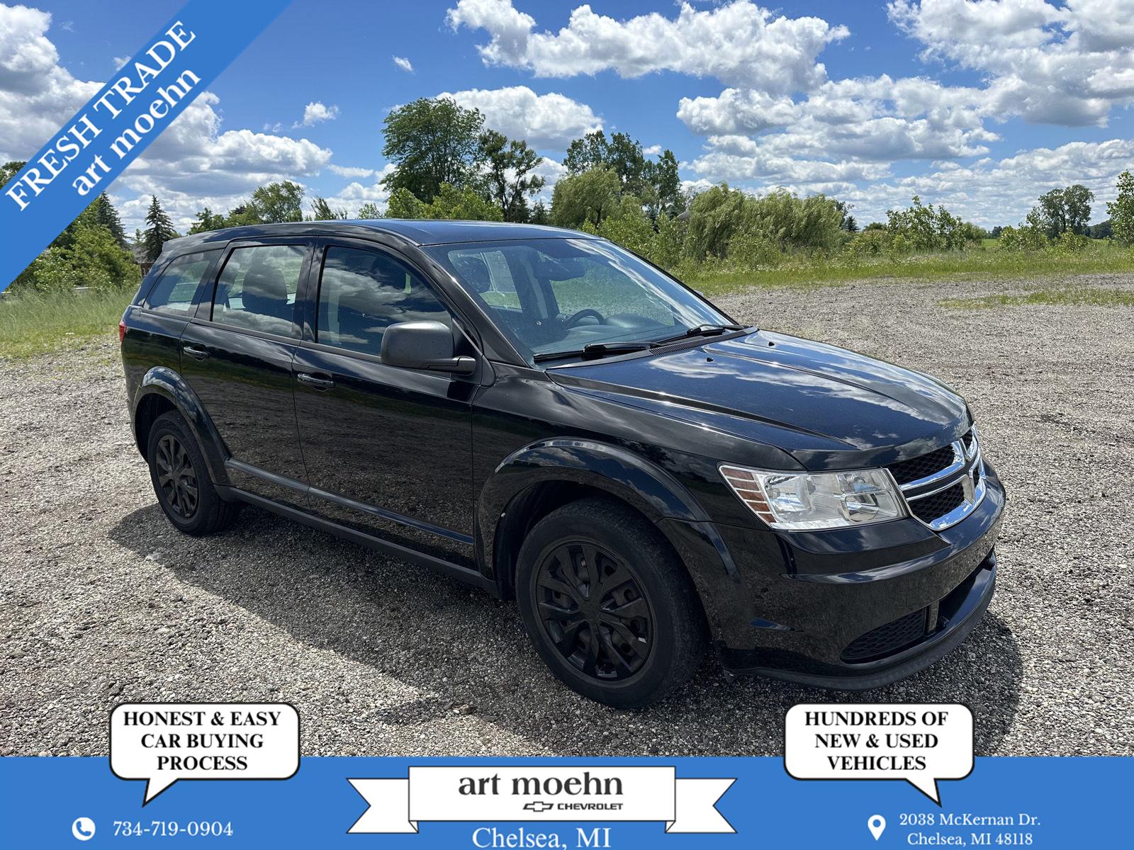 Pitch Black Clearcoat 2014 Dodge Journey SUV / Crossover 4-Speed Automatic