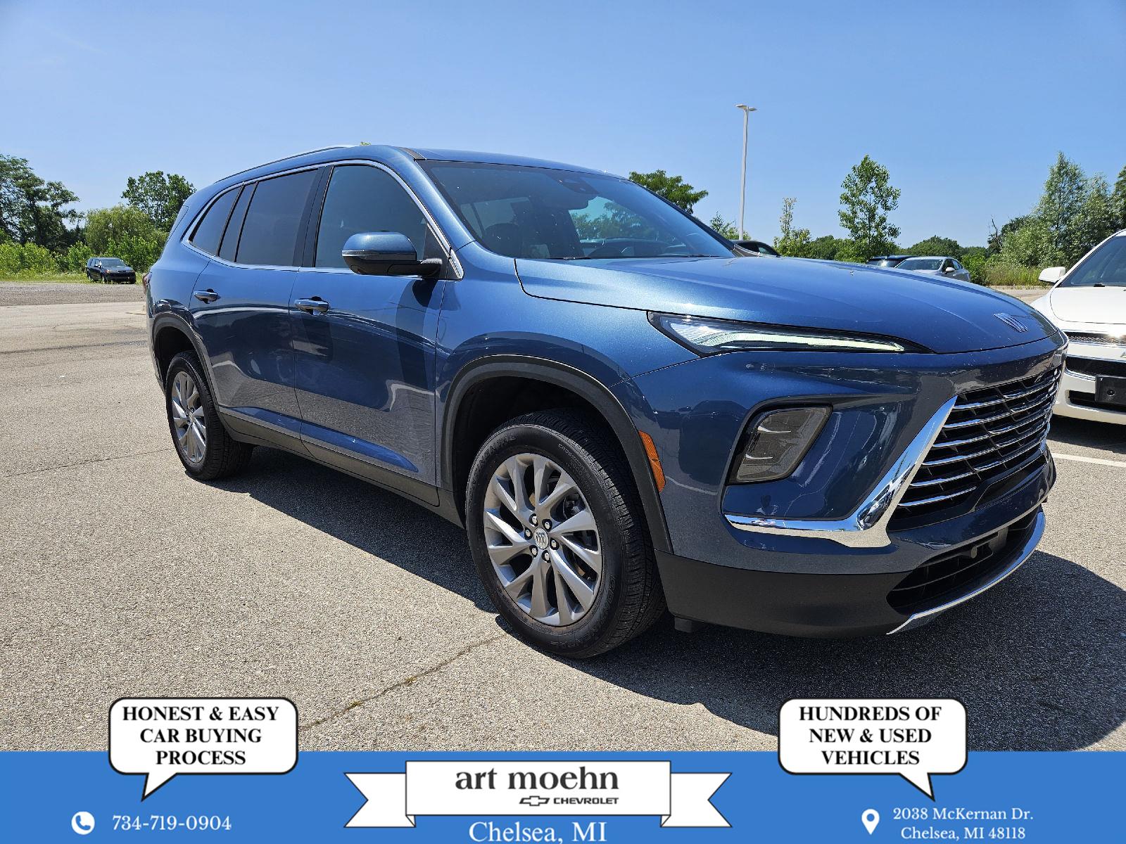 Ocean Blue Metallic 2026 Buick Enclave SUV / Crossover Four-Wheel Drive 8-Speed Automatic