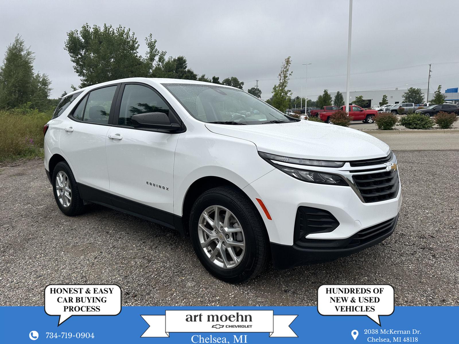 Summit White 2022 Chevrolet Equinox SUV / Crossover Four-Wheel Drive 6-Speed Automatic Overdrive