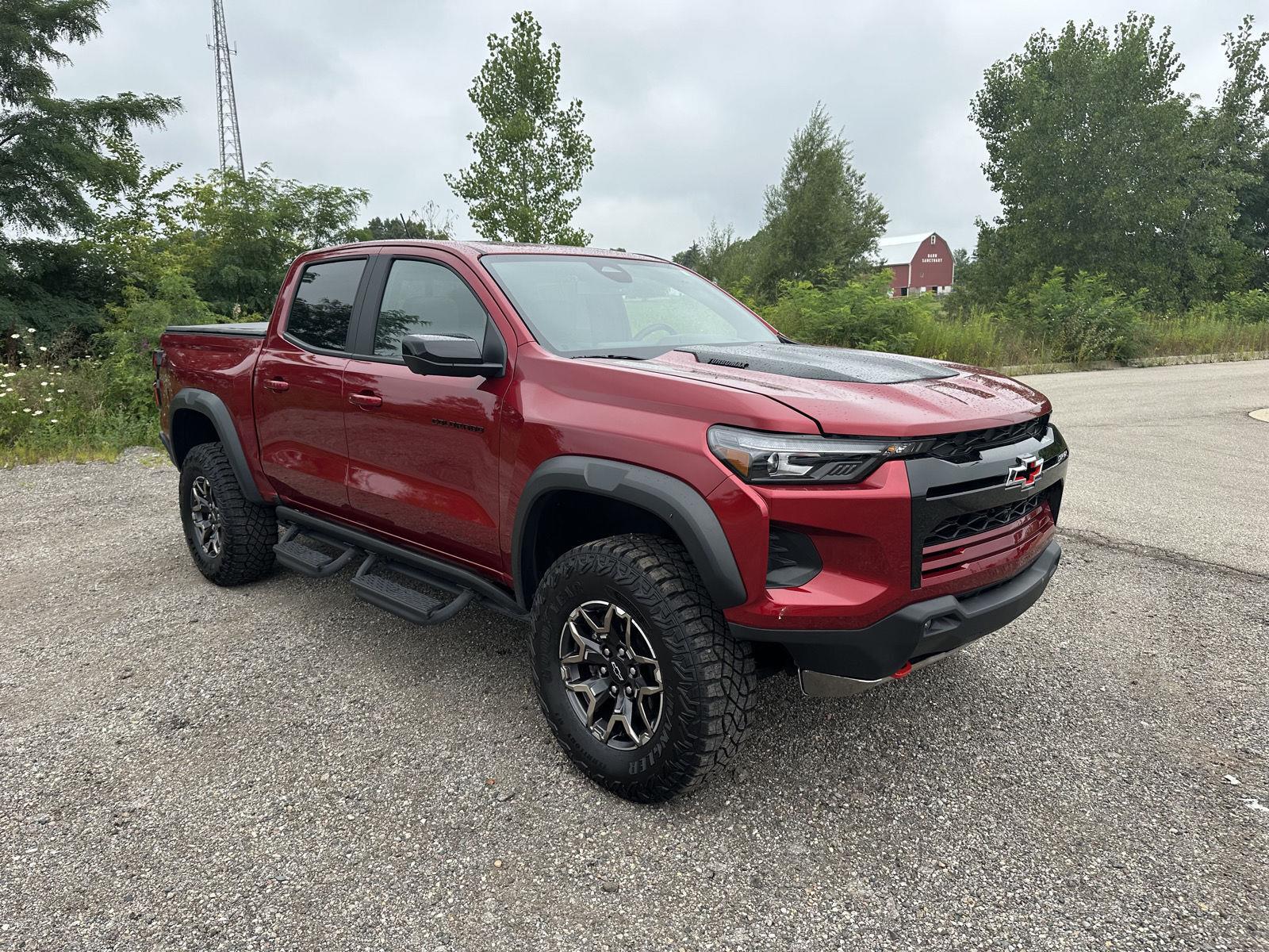 Radiant Red Tintcoat 2026 Chevrolet Colorado Pickup Truck Four-Wheel Drive 8-Speed Automatic