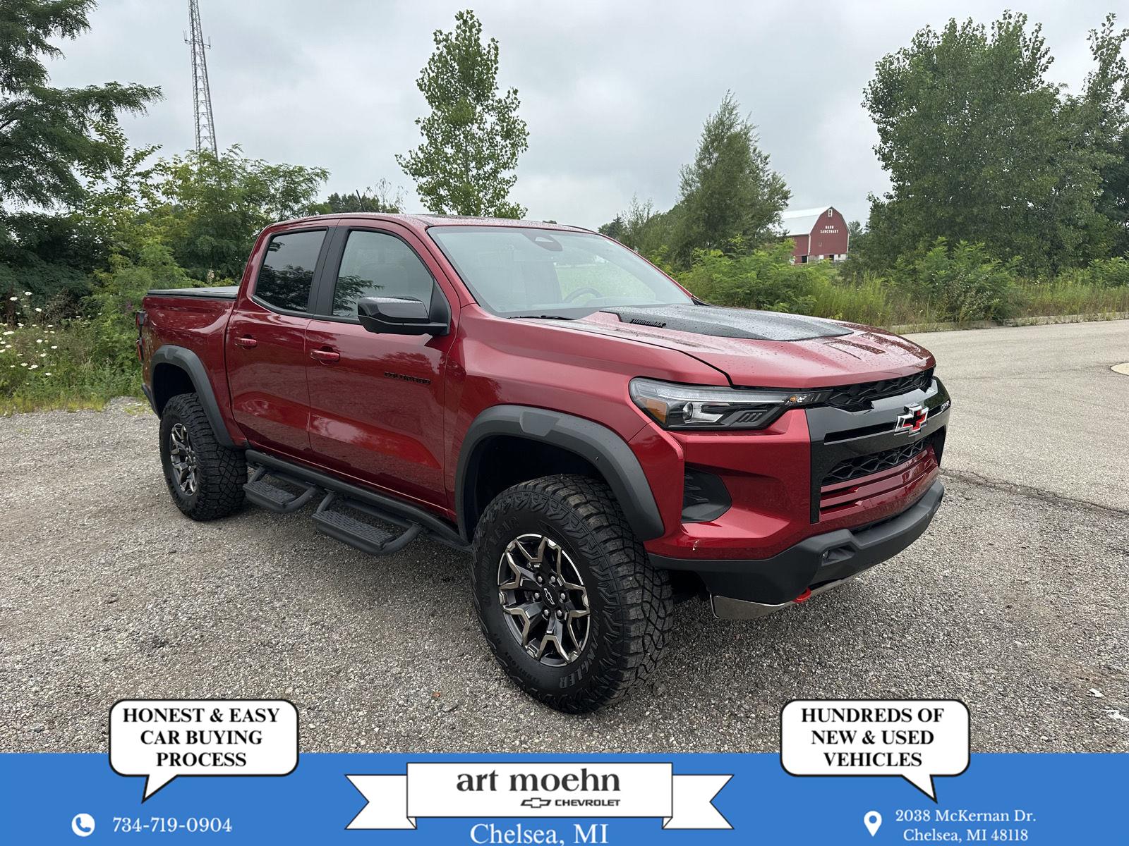 Radiant Red Tintcoat 2026 Chevrolet Colorado Pickup Truck Four-Wheel Drive 8-Speed Automatic