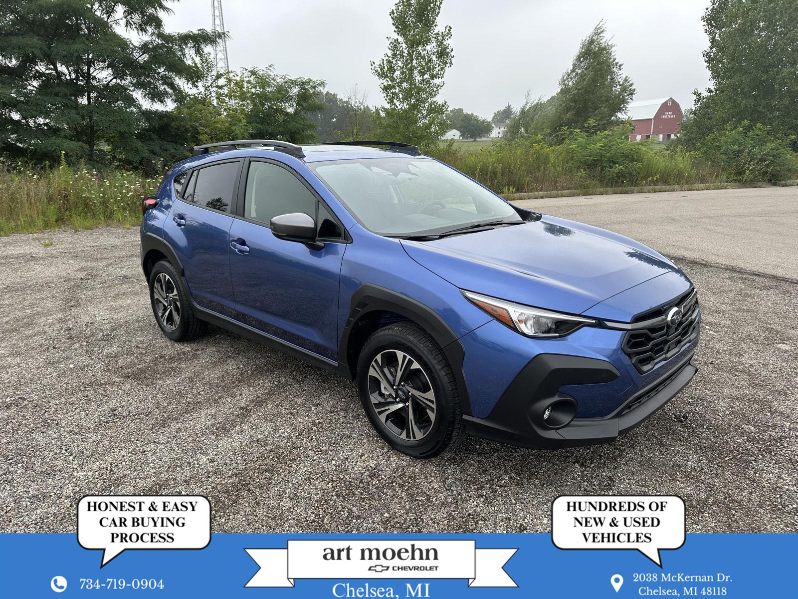Daybreak Blue Pearl 2025 Subaru Crosstrek SUV / Crossover All-Wheel Drive Continuously Variable Transmission