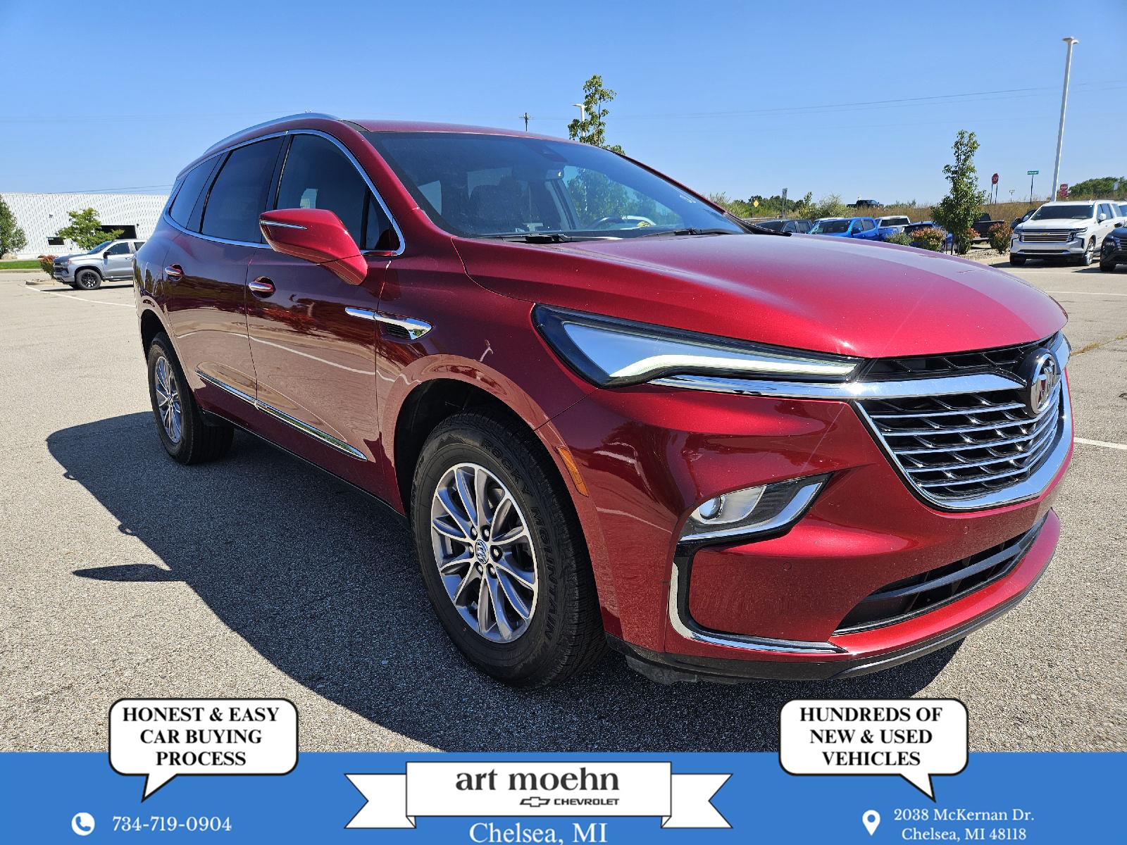 Cherry Red Tintcoat 2023 Buick Enclave SUV / Crossover Front-Wheel Drive 9-Speed Automatic