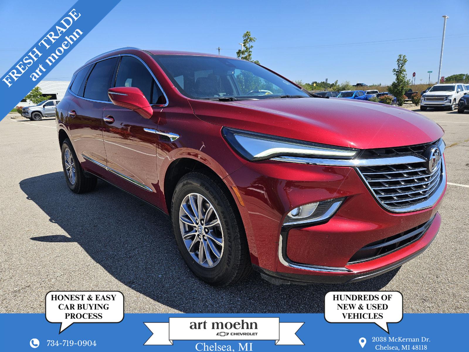 Cherry Red Tintcoat 2023 Buick Enclave SUV / Crossover Front-Wheel Drive 9-Speed Automatic