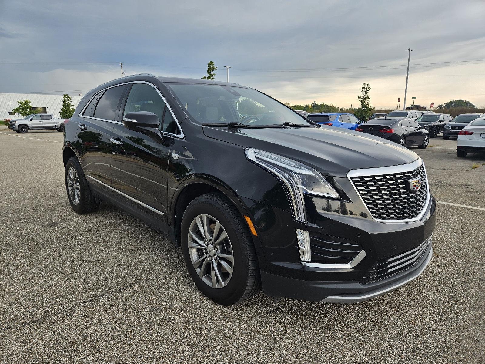Stellar Black Metallic 2021 Cadillac XT5 SUV / Crossover Four-Wheel Drive 9-Speed Automatic