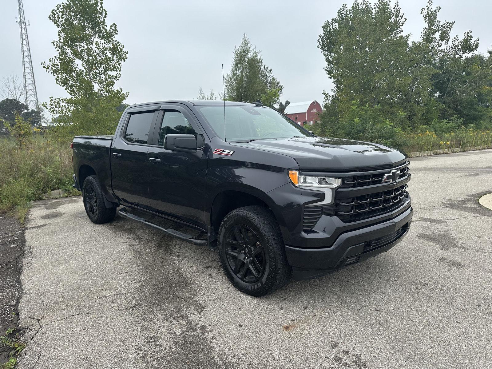 Dark Ash Metallic 2022 Chevrolet Silverado 1500 Pickup Truck Four-Wheel Drive Automatic