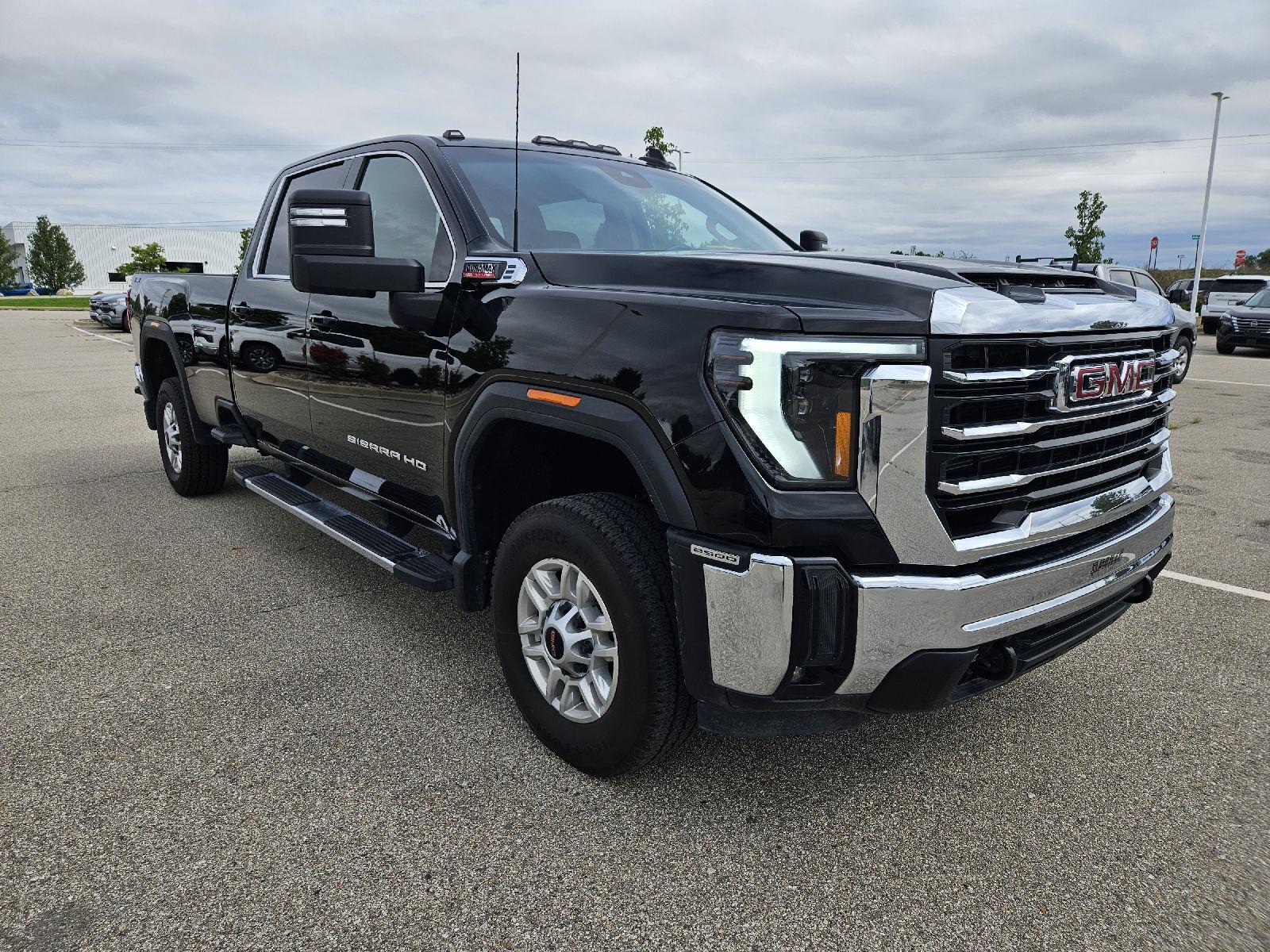 Onyx Black 2025 GMC Sierra 2500HD Pickup Truck Four-Wheel Drive Automatic