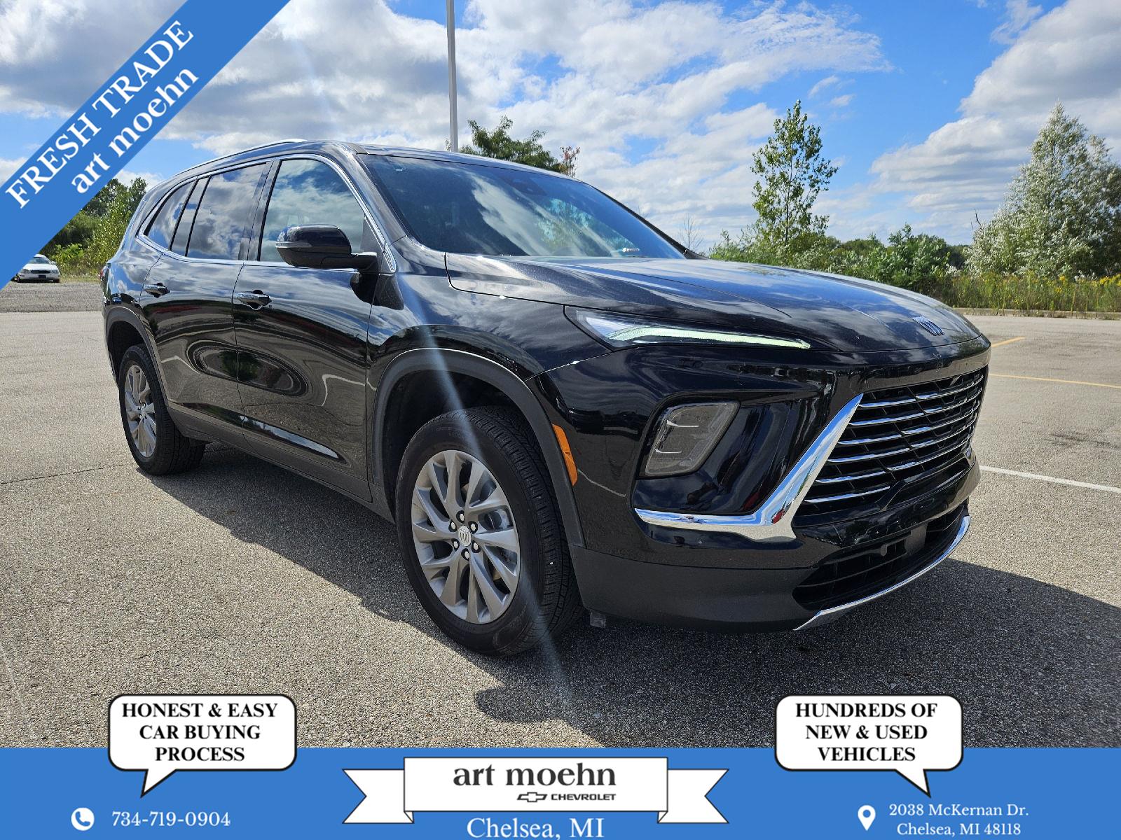 Black (Ebony Twilight Metallic) 2026 Buick Enclave SUV / Crossover Four-Wheel Drive 8-Speed Automatic