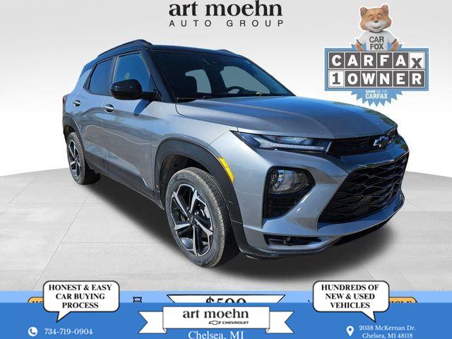 Sterling Gray Metallic 2023 Chevrolet Trailblazer SUV / Crossover Four-Wheel Drive 9-Speed Automatic