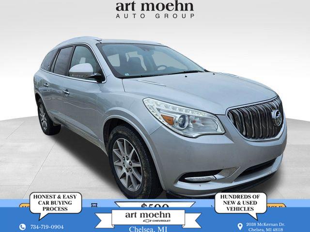 Quicksilver Metallic 2017 Buick Enclave SUV / Crossover All-Wheel Drive 6-Speed Automatic Overdrive