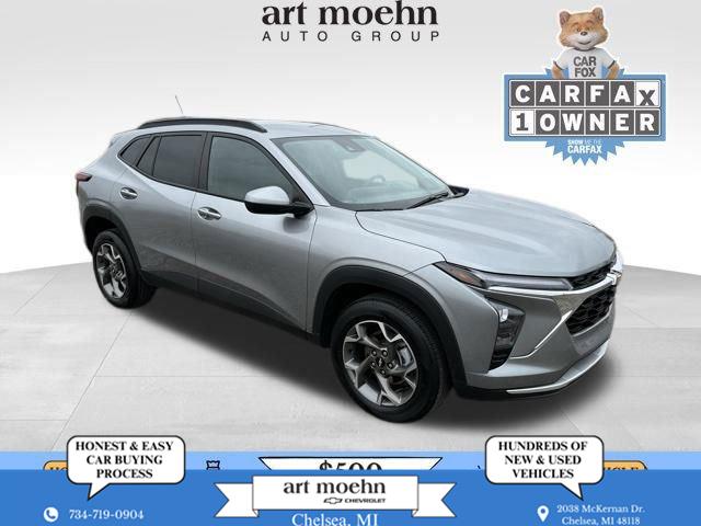 Sterling Gray Metallic 2025 Chevrolet Trax SUV / Crossover Front-Wheel Drive 6-Speed Automatic
