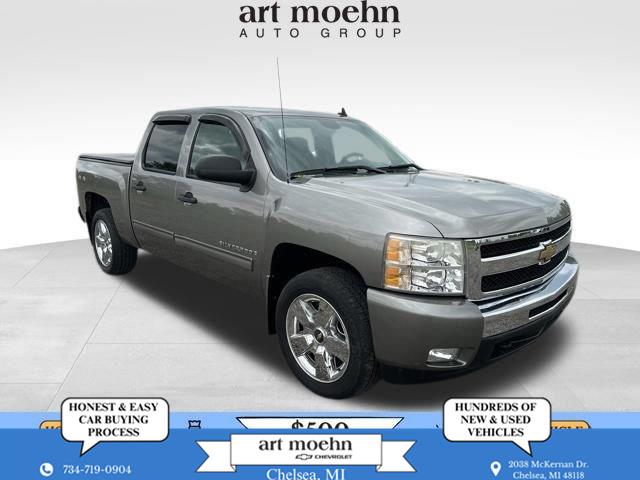 Graystone Metallic 2009 Chevrolet Silverado 1500 Pickup Truck Four-Wheel Drive 6-Speed Automatic