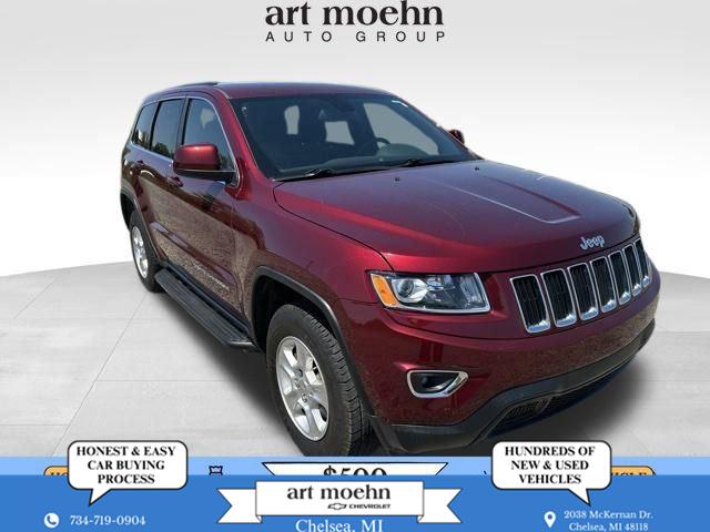 Velvet Red Pearlcoat 2016 Jeep Grand Cherokee SUV / Crossover Four-Wheel Drive 8-Speed Automatic