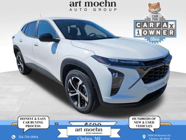 Summit White 2024 Chevrolet Trax SUV / Crossover Front-Wheel Drive 6-Speed Automatic