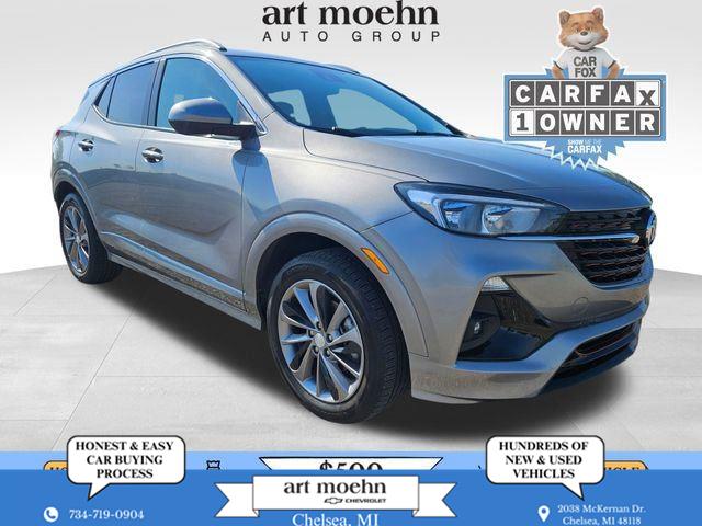 Moonstone Gray Metallic 2023 Buick Encore GX SUV / Crossover All-Wheel Drive 9-Speed Automatic