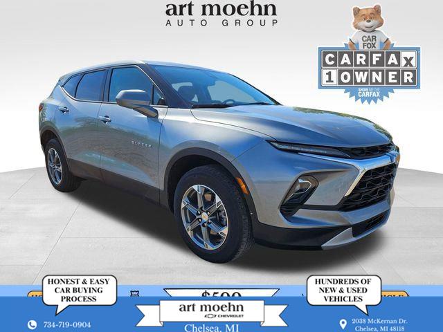Sterling Gray Metallic 2025 Chevrolet Blazer SUV / Crossover All-Wheel Drive 9-Speed Automatic