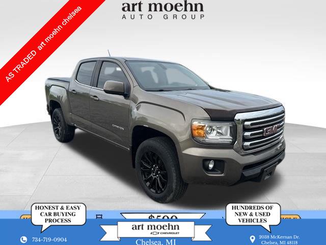 Bronze Alloy Metallic 2015 GMC Canyon Pickup Truck Four-Wheel Drive 6-Speed Automatic