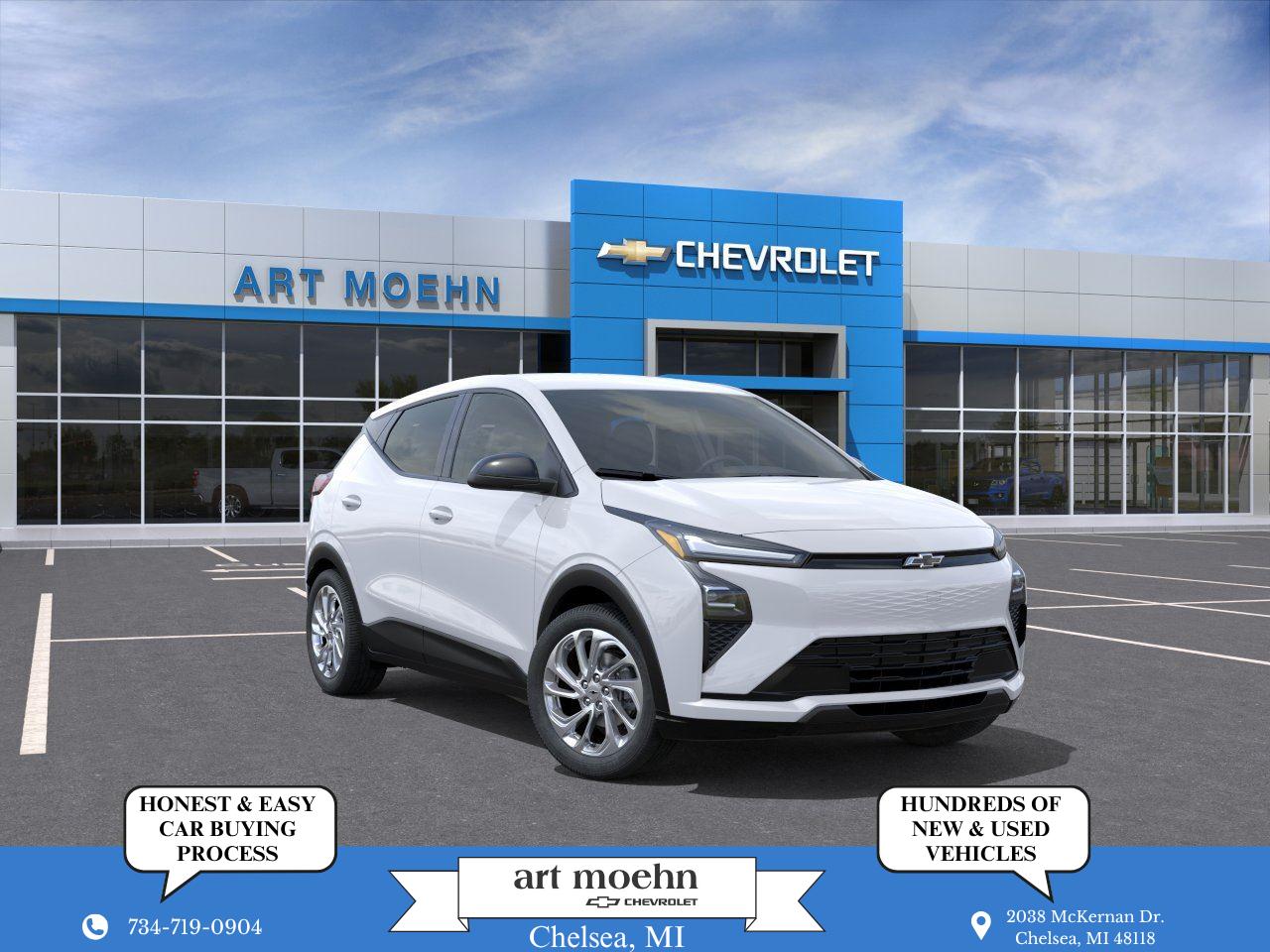Summit White 2027 Chevrolet Bolt SUV / Crossover Front-Wheel Drive Automatic