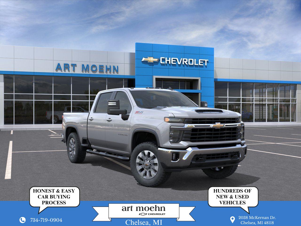 Sterling Gray Metallic 2026 Chevrolet Silverado 2500HD Pickup Truck Four-Wheel Drive Automatic