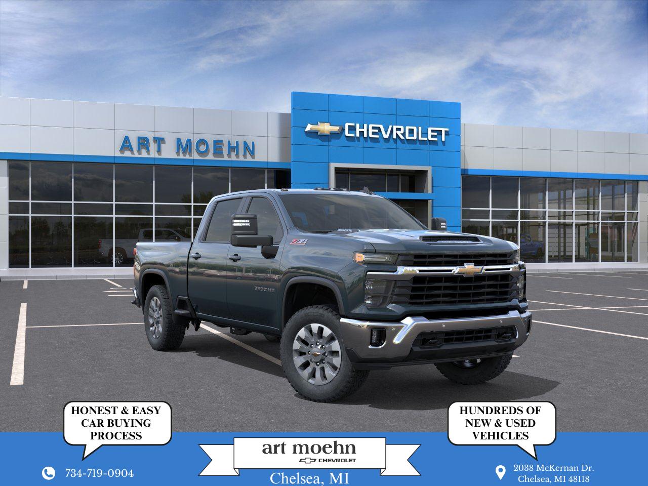Cypress Gray 2026 Chevrolet Silverado 2500HD Pickup Truck Four-Wheel Drive Automatic
