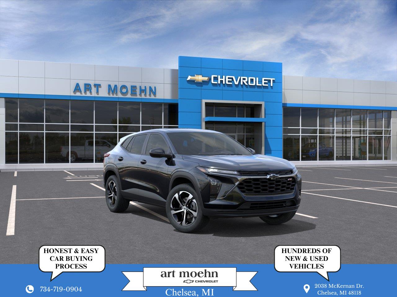 Mosaic Black Metallic 2026 Chevrolet Trax SUV / Crossover Front-Wheel Drive 6-Speed Automatic