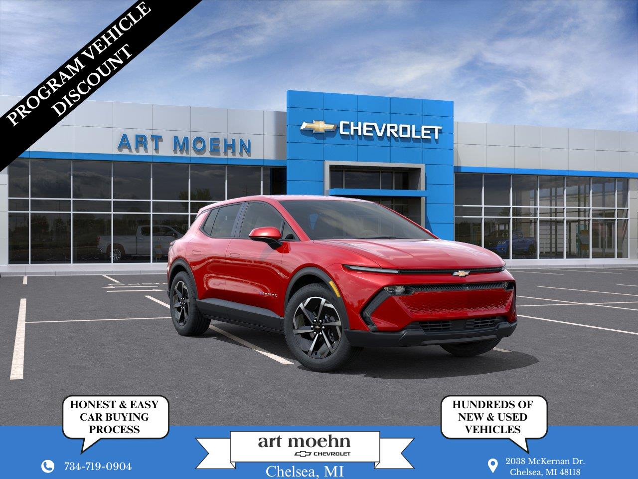 Radiant Red Tintcoat 2026 Chevrolet Equinox EV SUV / Crossover Front-Wheel Drive Automatic