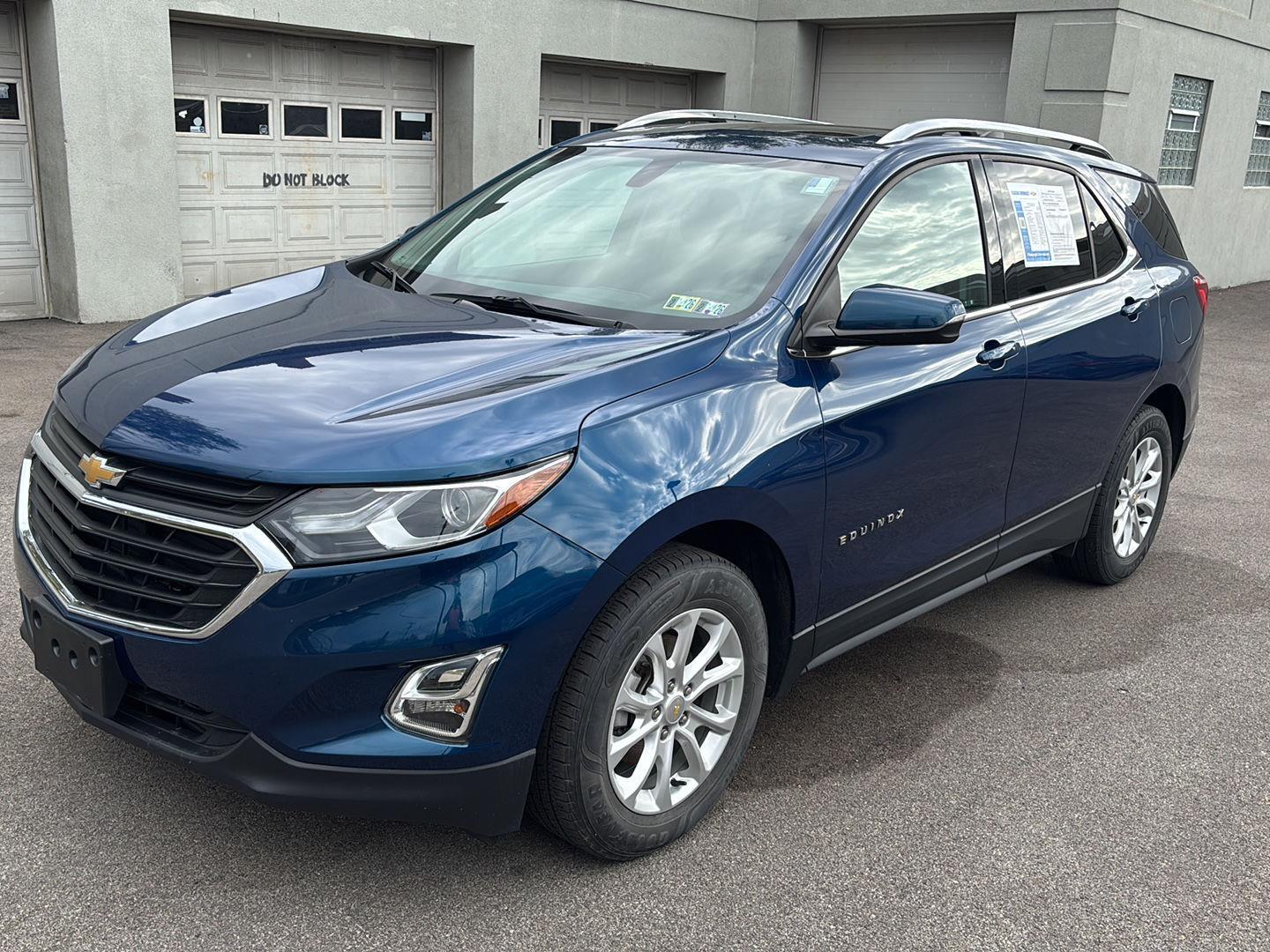 Used 2019 Chevrolet Equinox LT with VIN 2GNAXKEV2K6227322 for sale in Grove City, PA